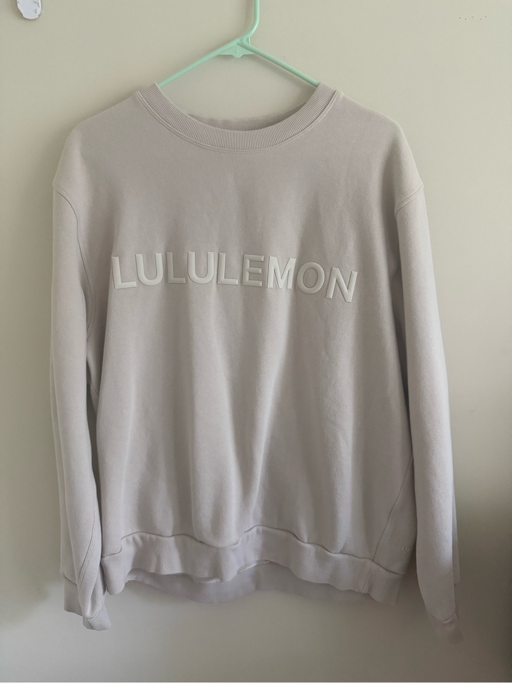 lululemon light beige Crewneck Sweatshirt